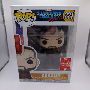 Funko Marvel Pop Vinyl - Kraglin Guardians of the Galaxy Vol 2 (Convention) #337 FRENLY BRICKS - Open 7 Days