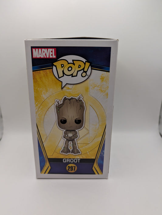 Funko Pop! Vinyl - Marvel Avengers: Infinity War - Groot #297 FRENLY BRICKS - Open 7 Days