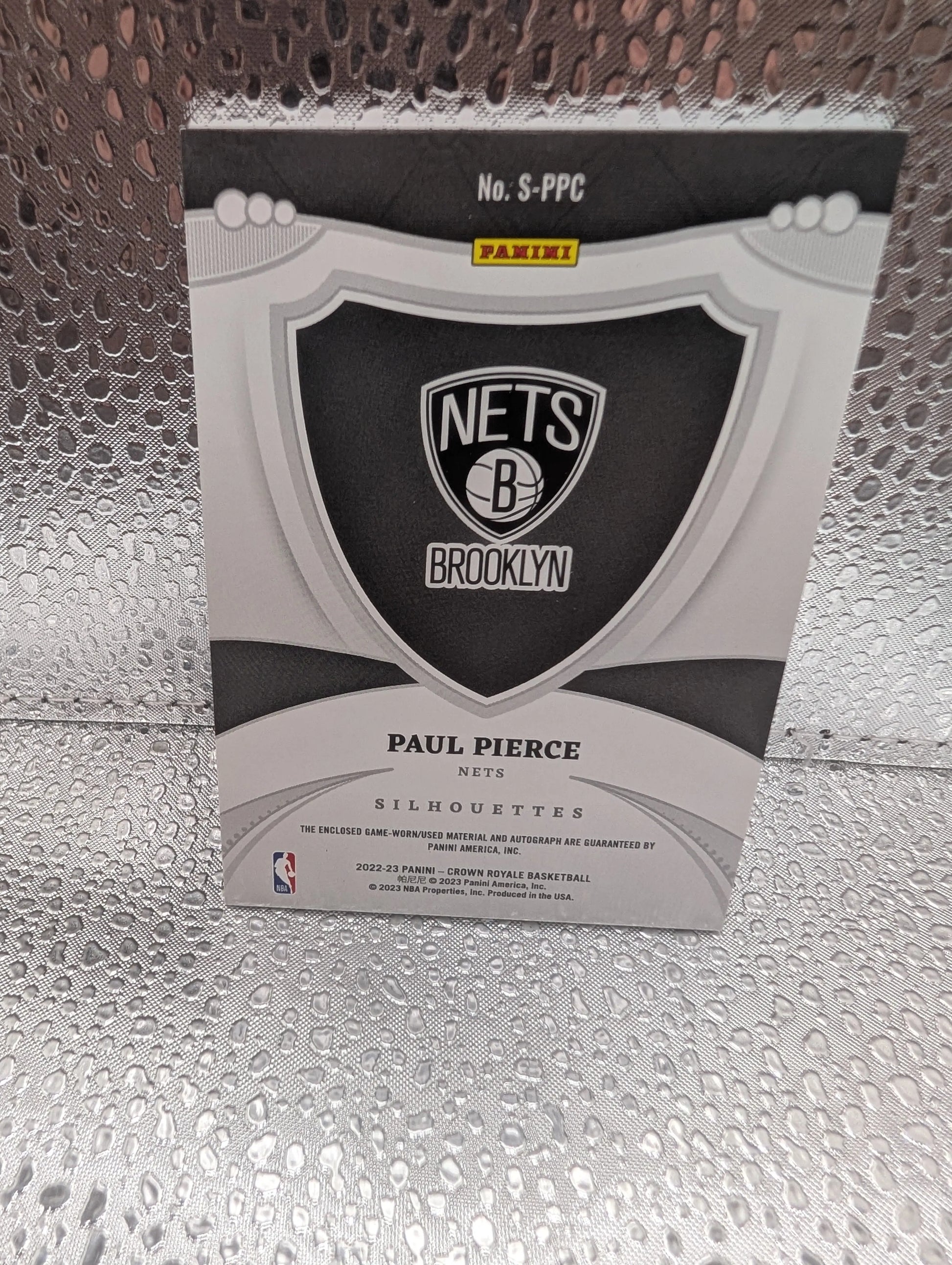 Paul Pierce 2022-23 Panini Crown Royale Auto Patch /12 S-PPC FRENLY BRICKS - Open 7 Days