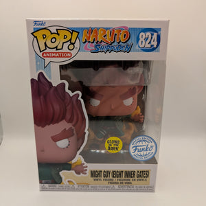 Might Guy 8 Gates GLOW NARUTO FE 824 Funko Pop Vinyl Anime FRENLY BRICKS - Open 7 Days