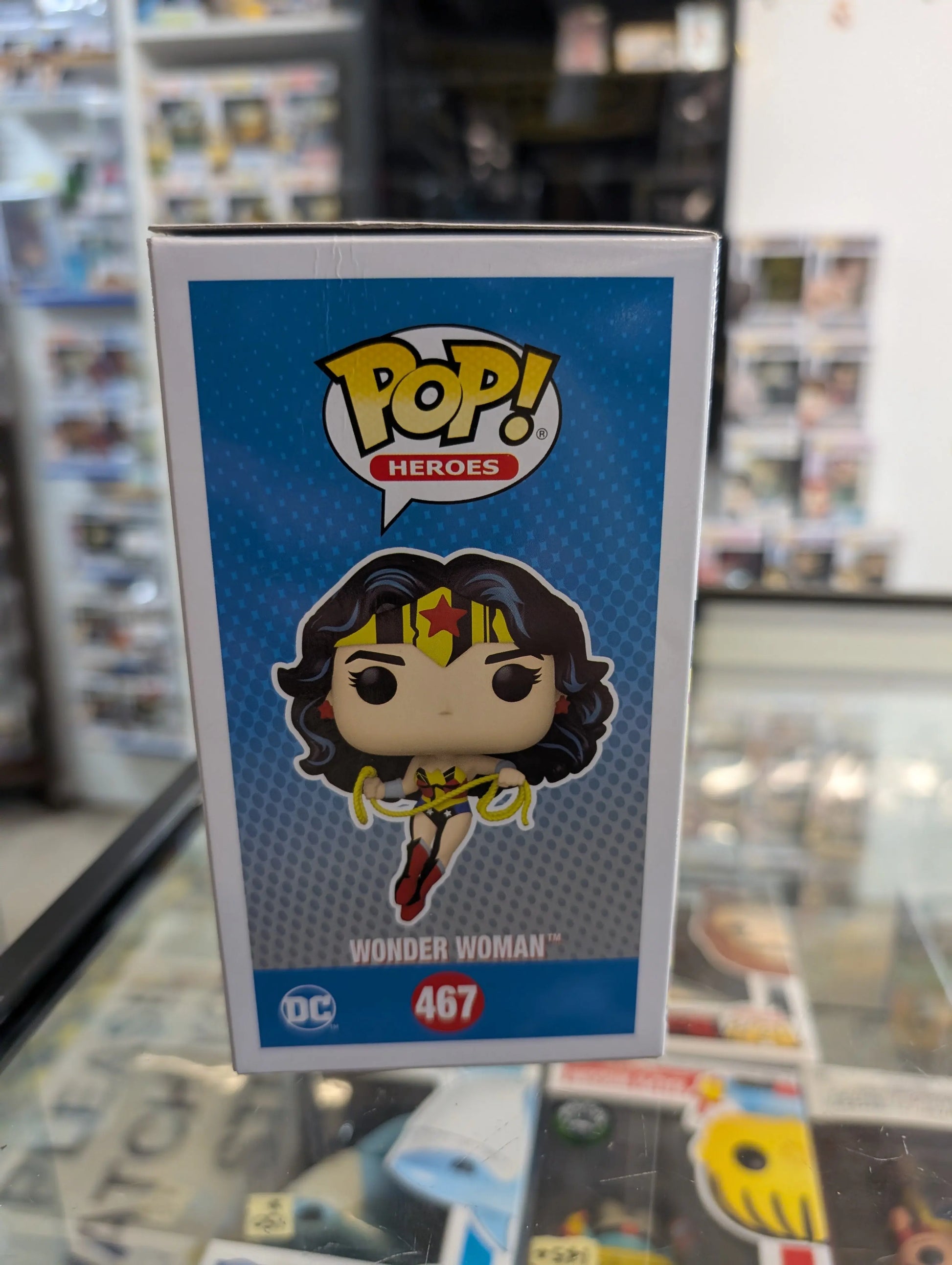 Funko Pop!  DC Universe - Wonder Woman  #467 FRENLY BRICKS - Open 7 Days