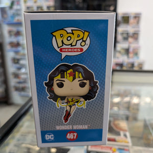 Funko Pop!  DC Universe - Wonder Woman  #467 FRENLY BRICKS - Open 7 Days