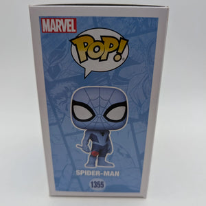 Funko Pop! Marvel SpiderMan Blue #1355 Spider-Man - Marvel Collector Corps MCC FRENLY BRICKS - Open 7 Days