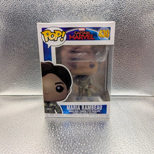 FUNKO Pop Vinyl Maria Rambeau Marvel #430 FRENLY BRICKS - Open 7 Days
