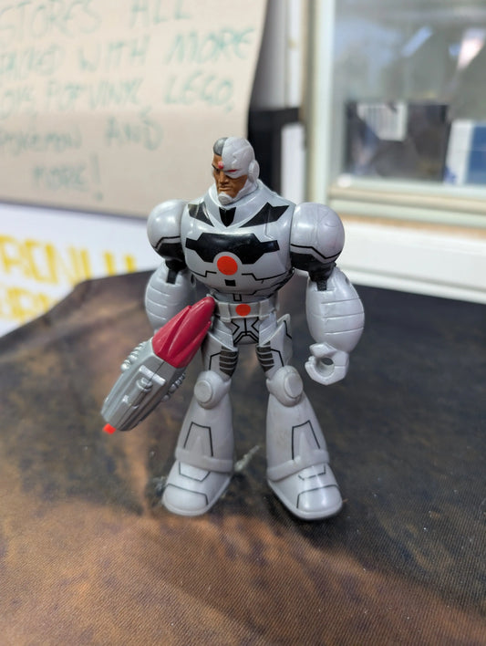 2012 Mattel DC Comics Cyborg Teen Titans Justice League 5" Loose Action Figure FRENLY BRICKS - Open 7 Days