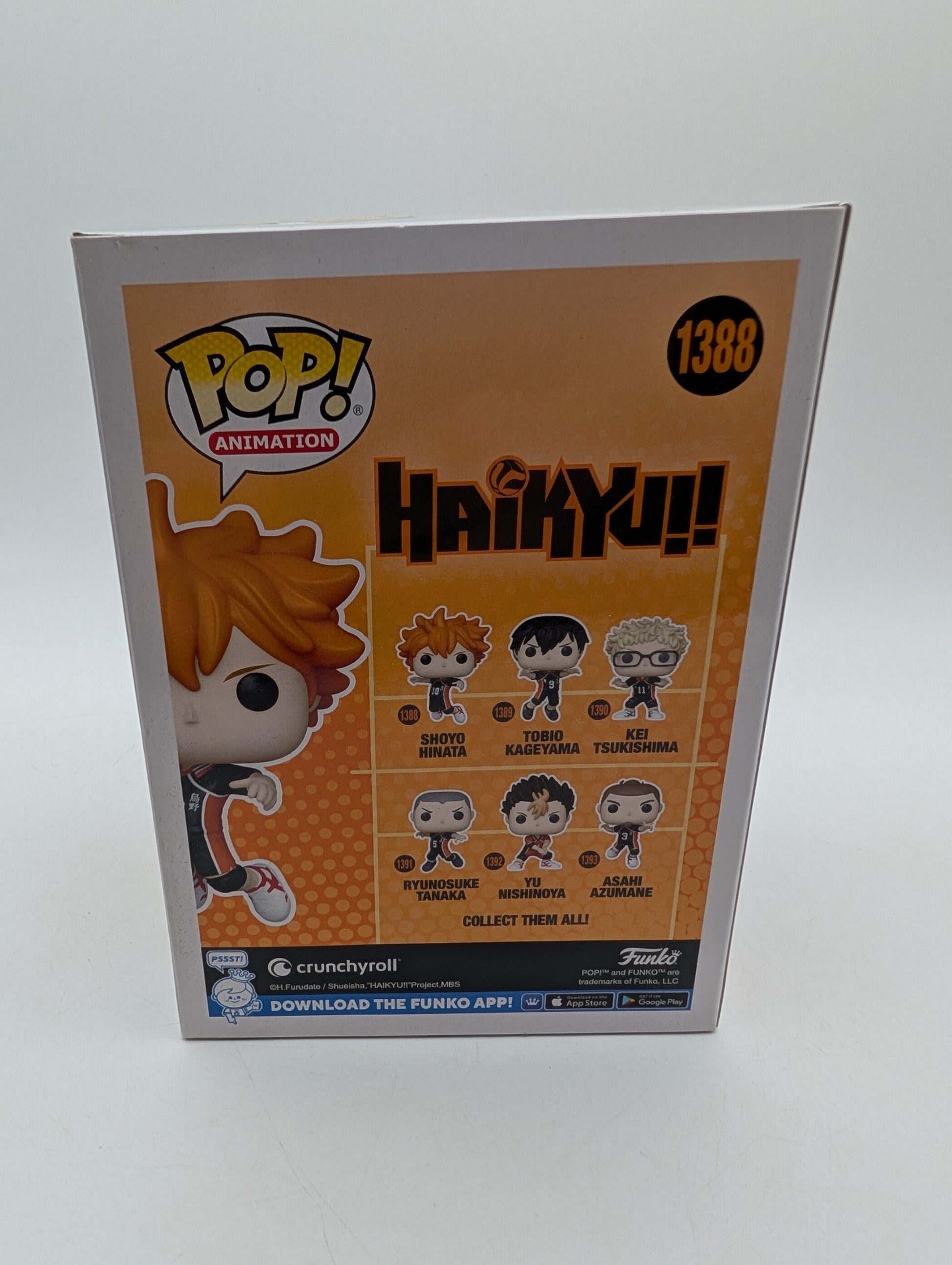 Haikyu!! #1388 Shoyo Hinata Funko Pop FRENLY BRICKS - Open 7 Days
