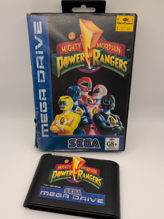 Mighty Morphin Power Rangers (Sega CD Video Game, 1995) FRENLY BRICKS - Open 7 Days