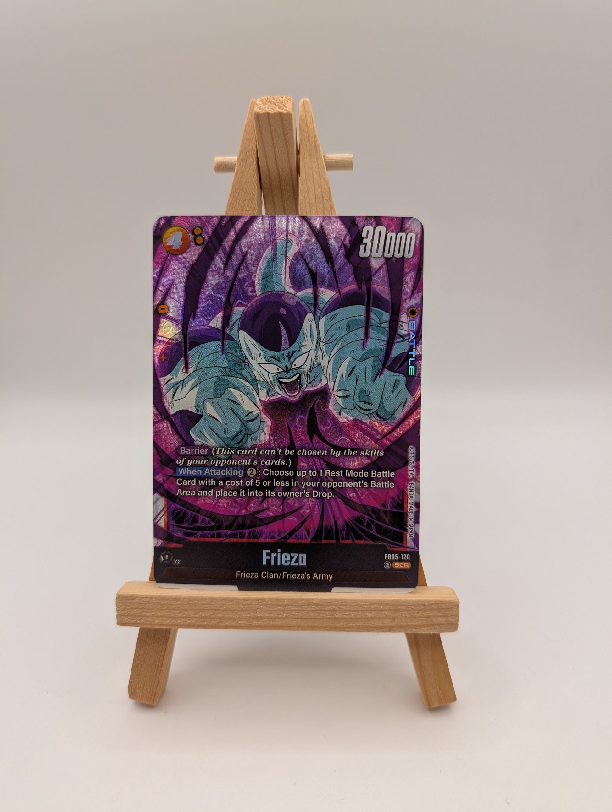 Frieza FB05-120 SCR Secret Rare New Adventure Dragon Ball Super Fusion World NM FRENLY BRICKS - Open 7 Days