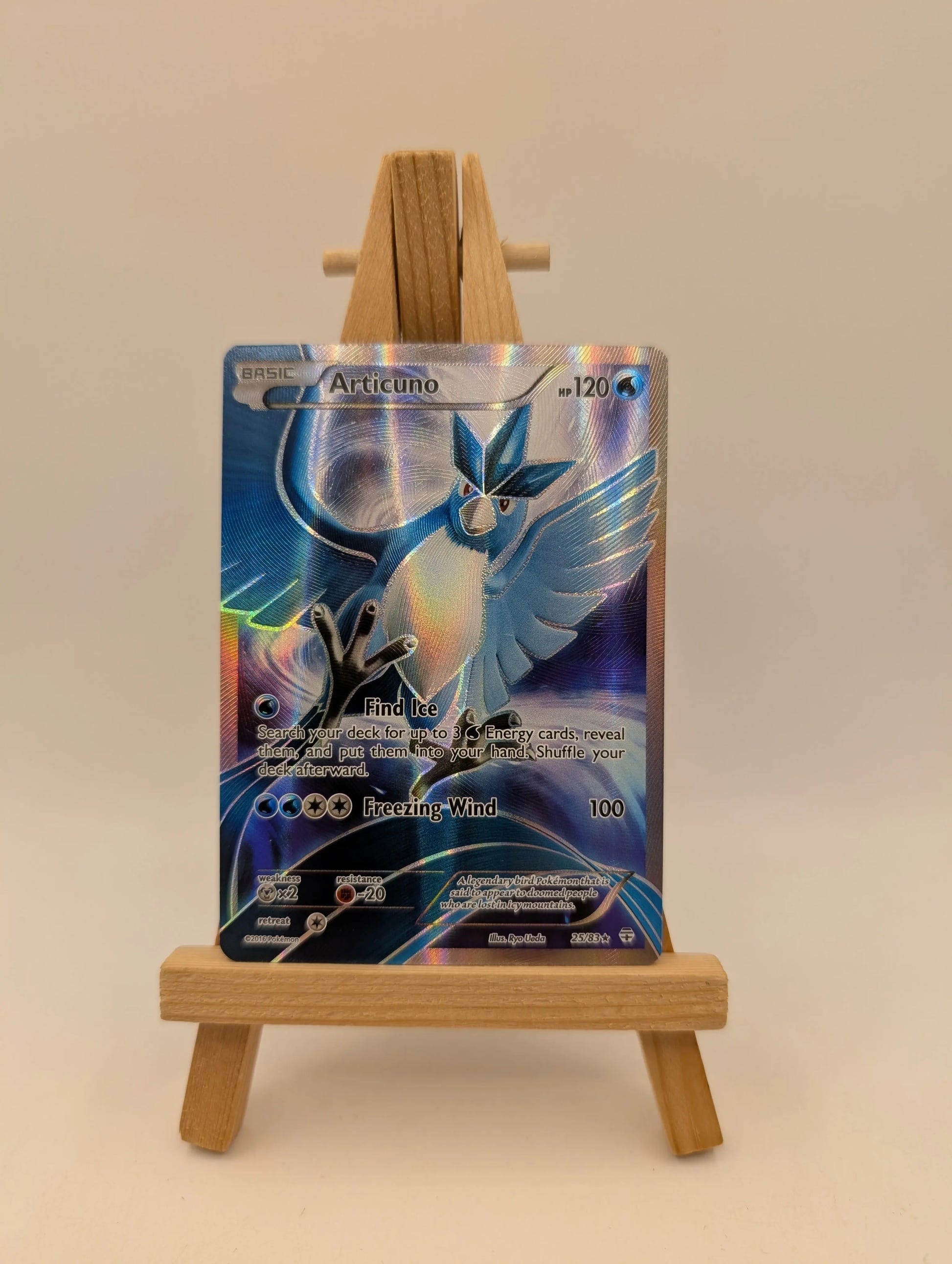 Pokémon TCG Articuno Generations 25/83 Holo Full Art LP FRENLY BRICKS - Open 7 Days image 1