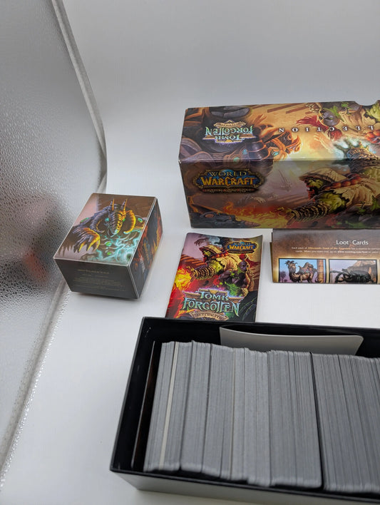 Tomb Of The Forgotten Collectors Edition World Of Warcraft TCG - Incomplete FRENLY BRICKS - Open 7 Days
