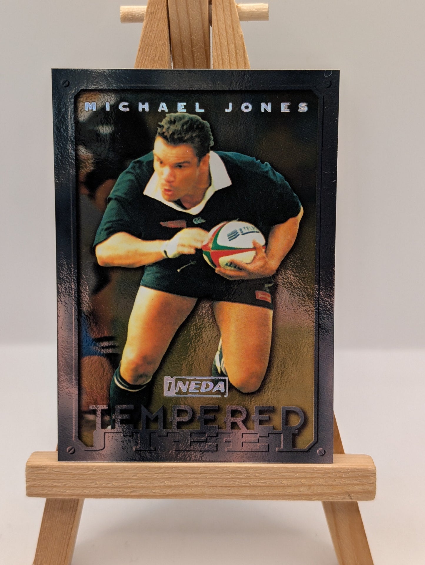 Michael Jones - 1997 Ineda - NZRU - Tempered Steel - TS7 - /1000 FRENLY BRICKS - Open 7 Days