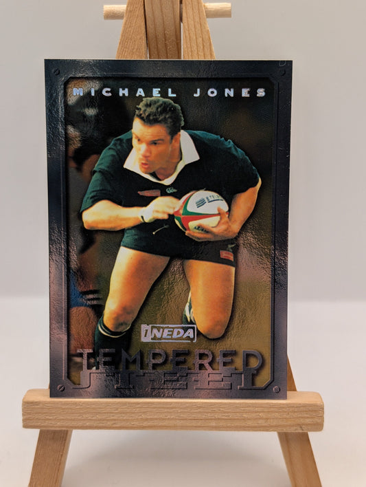 Michael Jones - 1997 Ineda - NZRU - Tempered Steel - TS7 - /1000 FRENLY BRICKS - Open 7 Days