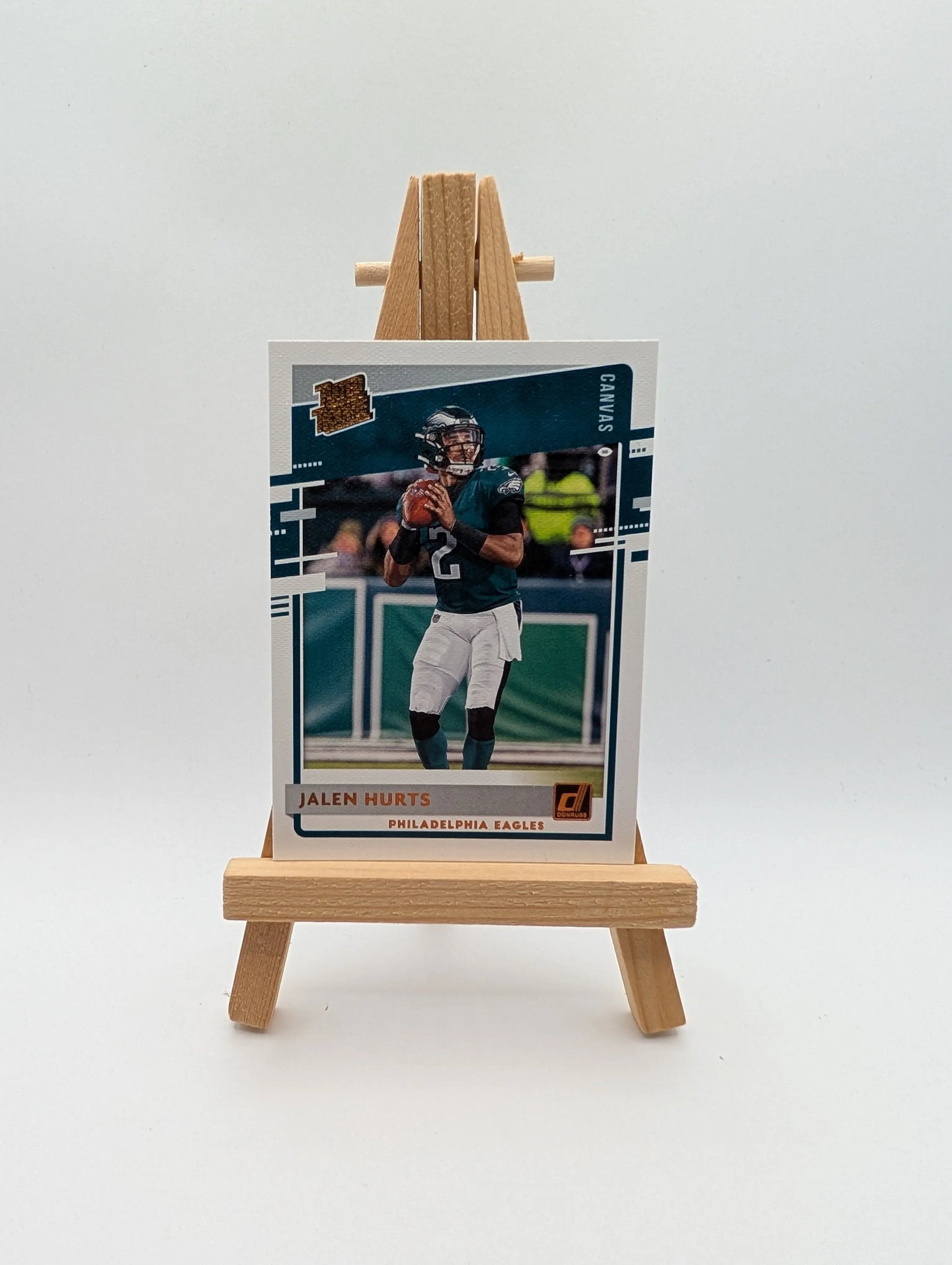 Jalen Hurts Rookie #314 2020 Donruss Rated Rookies Canvas Philadelphia Eagles FRENLY BRICKS - Open 7 Days