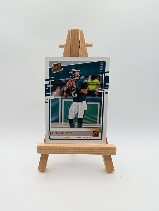 Jalen Hurts Rookie #314 2020 Donruss Rated Rookies Canvas Philadelphia Eagles FRENLY BRICKS - Open 7 Days