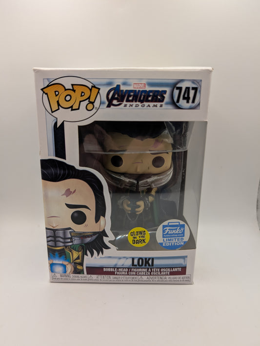 Funko Pop! Avengers - Loki Funko Exclusive #747 Glow