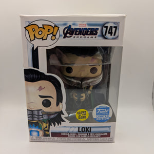 Funko Pop! Avengers - Loki Funko Exclusive #747 Glow