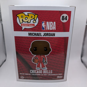 Michael Jordan #84 Funko Pop Vinyl Figure Basketball NBA Sports Collectible 2020 RED FRENLY BRICKS - Open 7 Days
