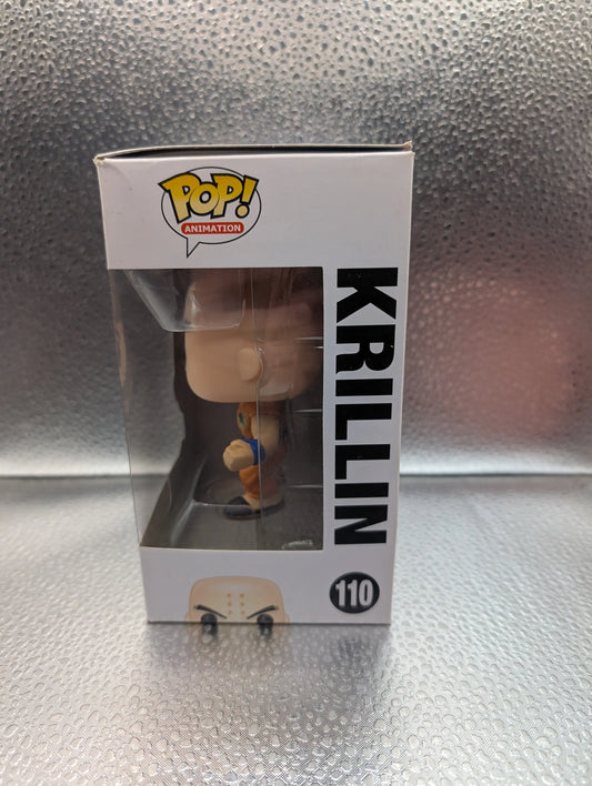 FUNKO Pop Vinyl Krillin Dragon Ball Z #110 FRENLY BRICKS - Open 7 Days
