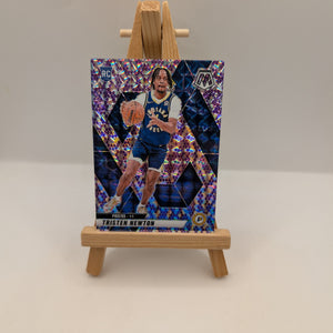 2024-25 Panini Mosaic - Rookies Tristen Newton #220 Purple Snakeskin /24 Rookie FRENLY BRICKS - Open 7 Days
