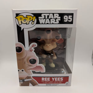 Funko Pop! Star Wars Ree Yees #95 2016 FRENLY BRICKS - Open 7 Days