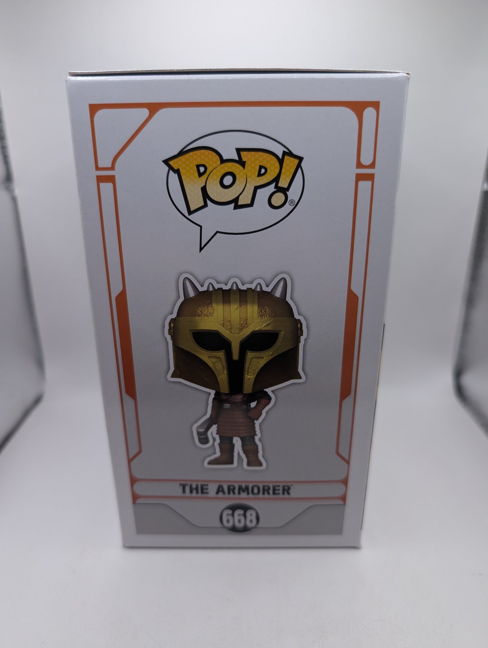The Armorer Star Wars Mandalorian #668 Funko Pop! Vinyl FRENLY BRICKS - Open 7 Days