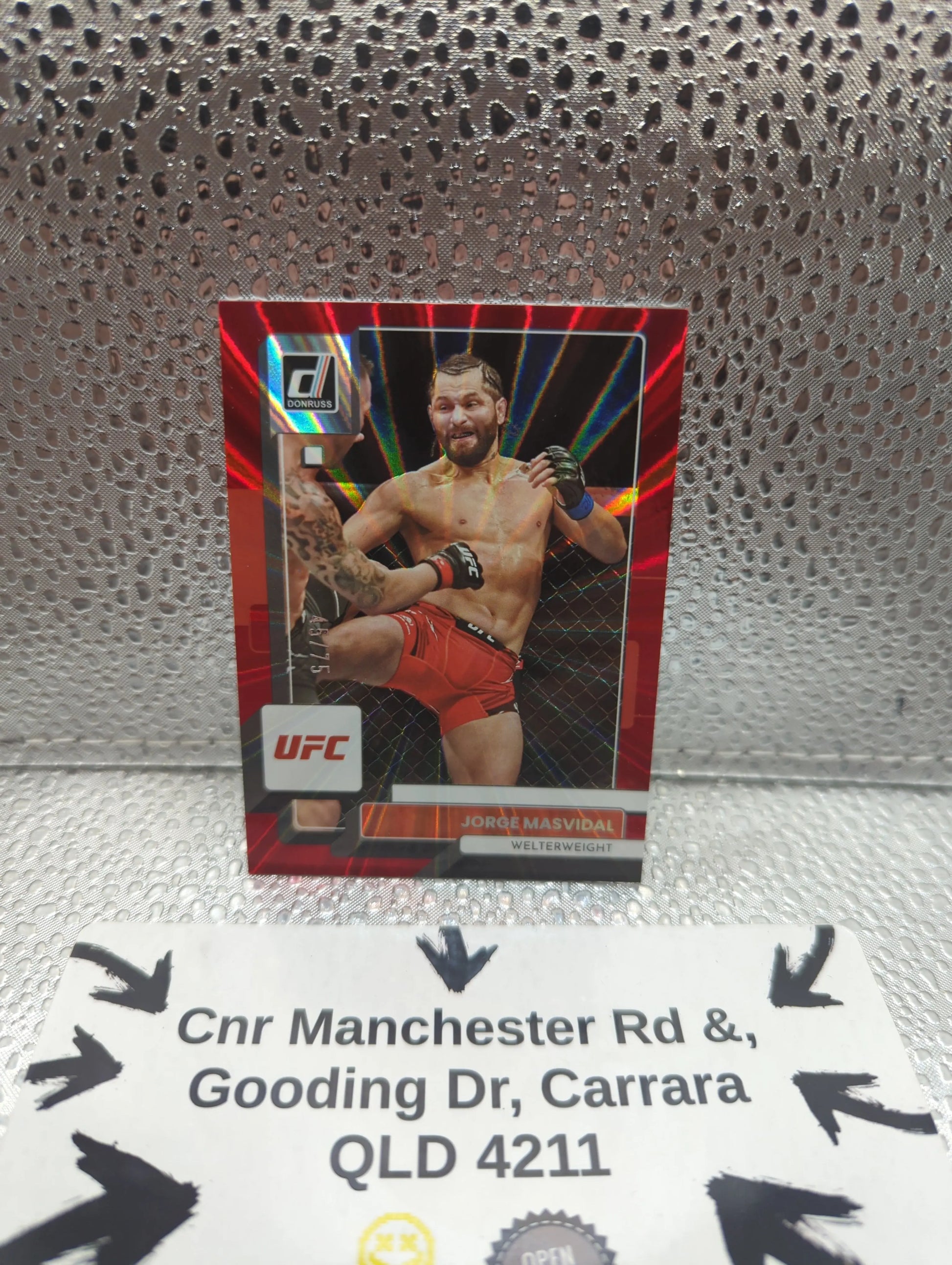 2023 Panini Donruss - Jorge Masvidal /75 FRENLY BRICKS - Open 7 Days