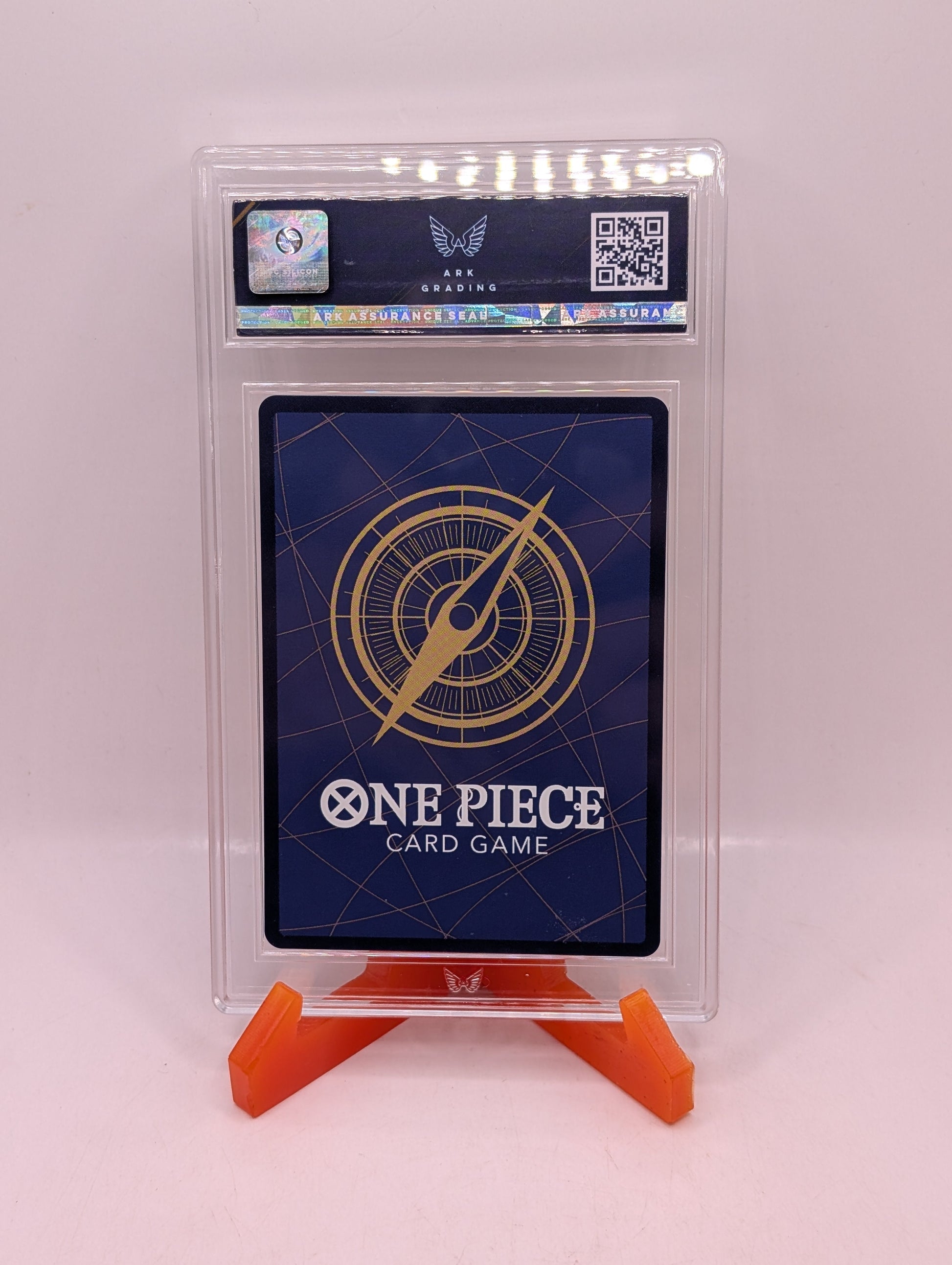 One Piece Card Trafalgar Law OP01-047 Alt Art 2022 ARK GRADED 9.5 FRENLY BRICKS - Open 7 Days