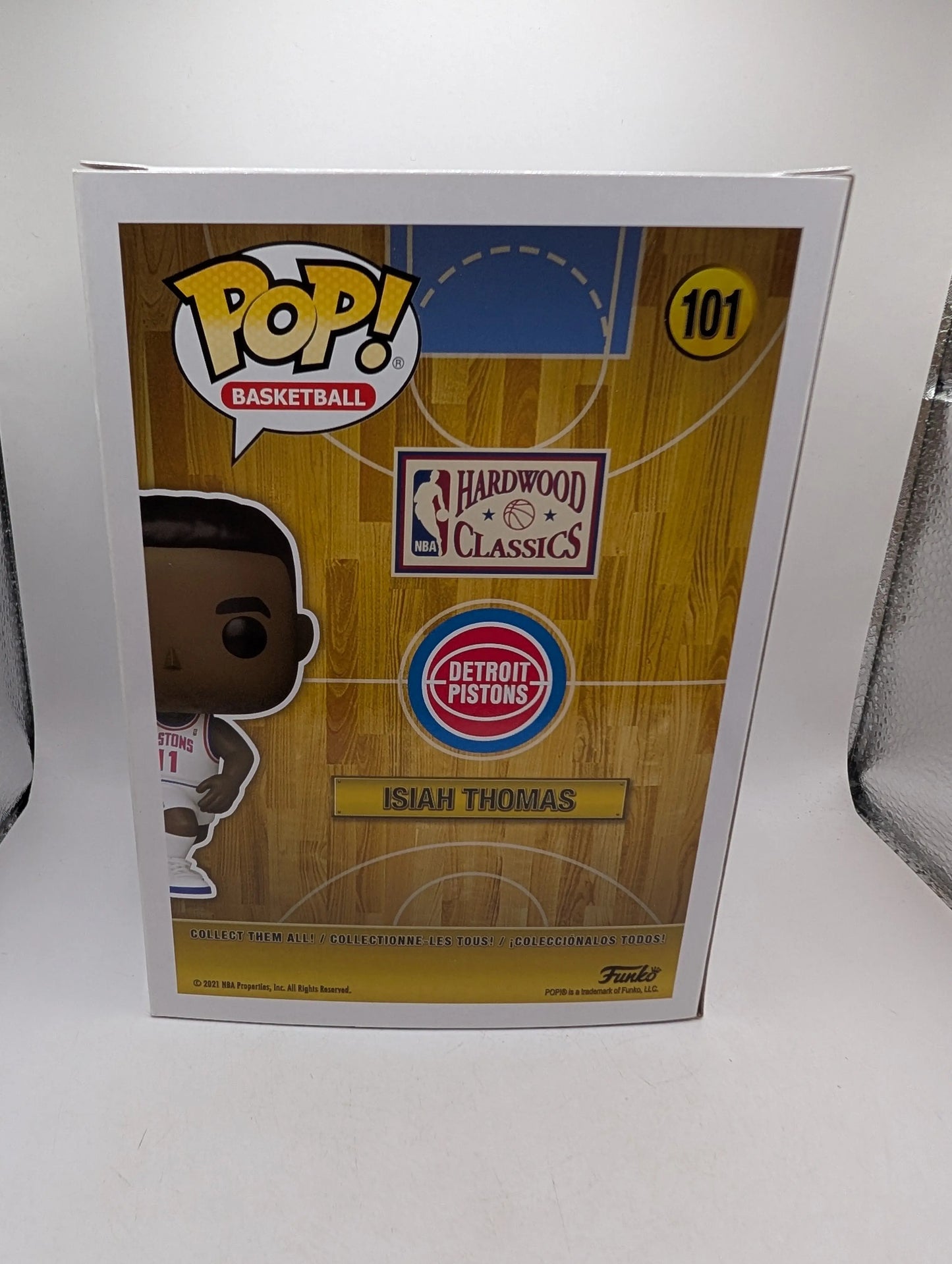 NBA Legends Pistons Isiah Thomas #101 - New Funko POP! vinyl Figure FRENLY BRICKS - Open 7 Days