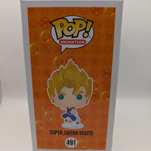 Funko POP Animation Dragonball Z Super Saiyan Vegito #491 Vinyl Figure FRENLY BRICKS - Open 7 Days