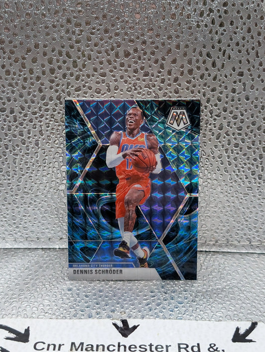 2019-20 Panini Mosaic Genesis Prizm Dennis Schroder #163 FRENLY BRICKS - Open 7 Days