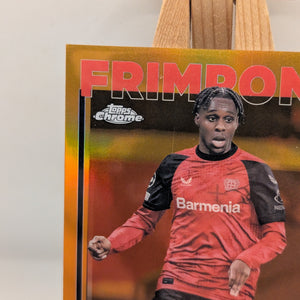 2024-25 Topps Chrome UEFA Jeremie Frimpong Orange /25 #78 FRENLY BRICKS - Open 7 Days