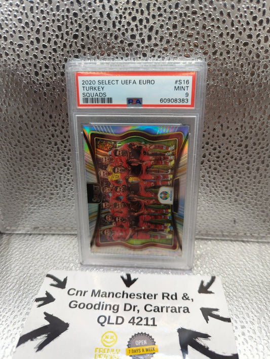 2020 Select UEFA Euro Turkey Squads - PSA 9 FRENLY BRICKS - Open 7 Days