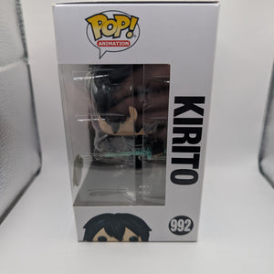 Kirito Pop 992 - Sword Art Online Funko Pop! 2021 Vaulted FRENLY BRICKS - Open 7 Days