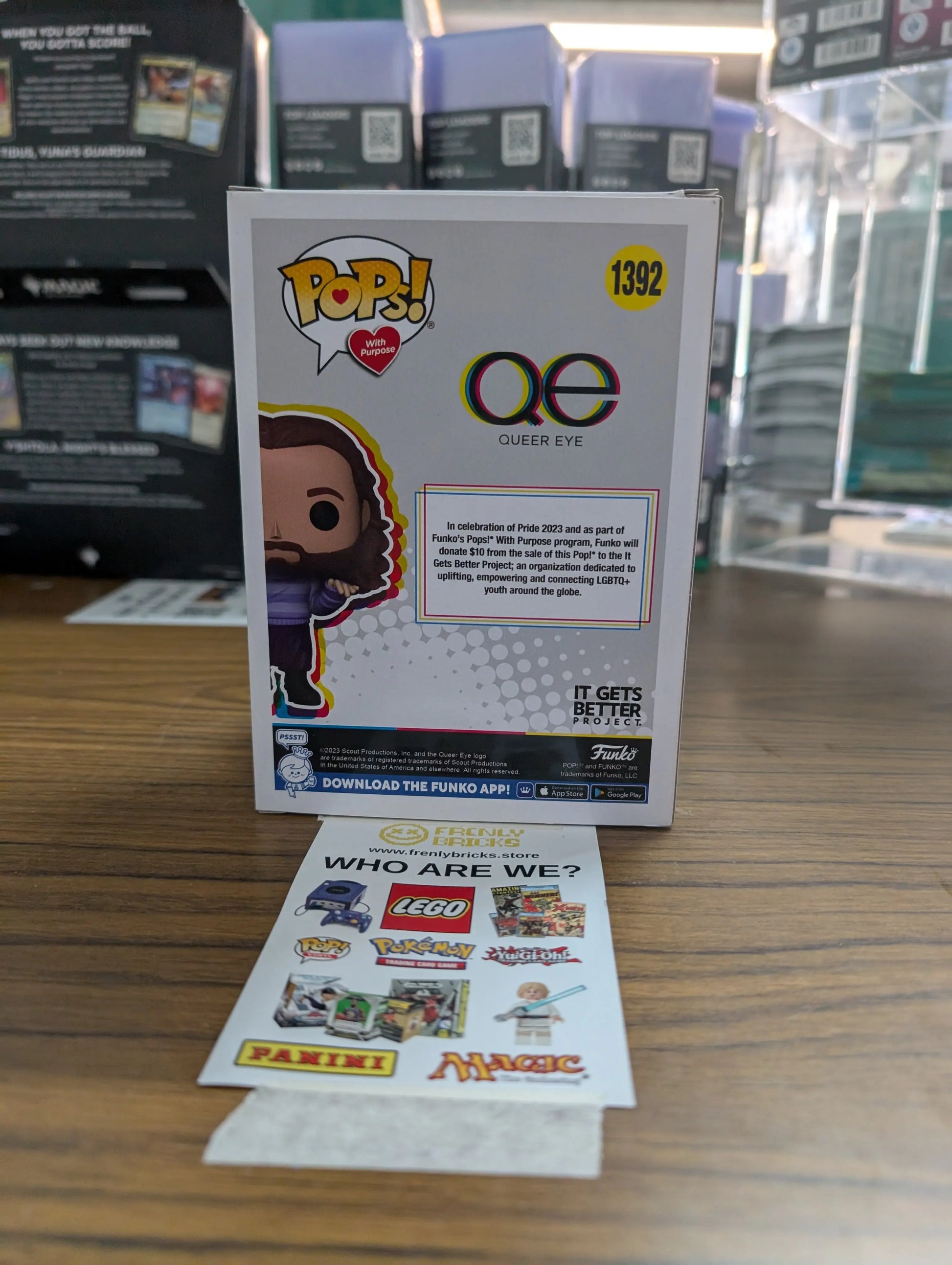 Funko Pop Vinyl Jonathan Van Ness #1392 FRENLY BRICKS - Open 7 Days