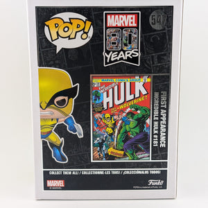 Funko POP! Comics Marvel #547 Wolverine 80th Anniversary Vinyl Collectable FRENLY BRICKS - Open 7 Days
