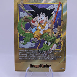 Dragon Ball Super Energy Marker #E-42 Gold Fusion World 2025 FRENLY BRICKS - Open 7 Days