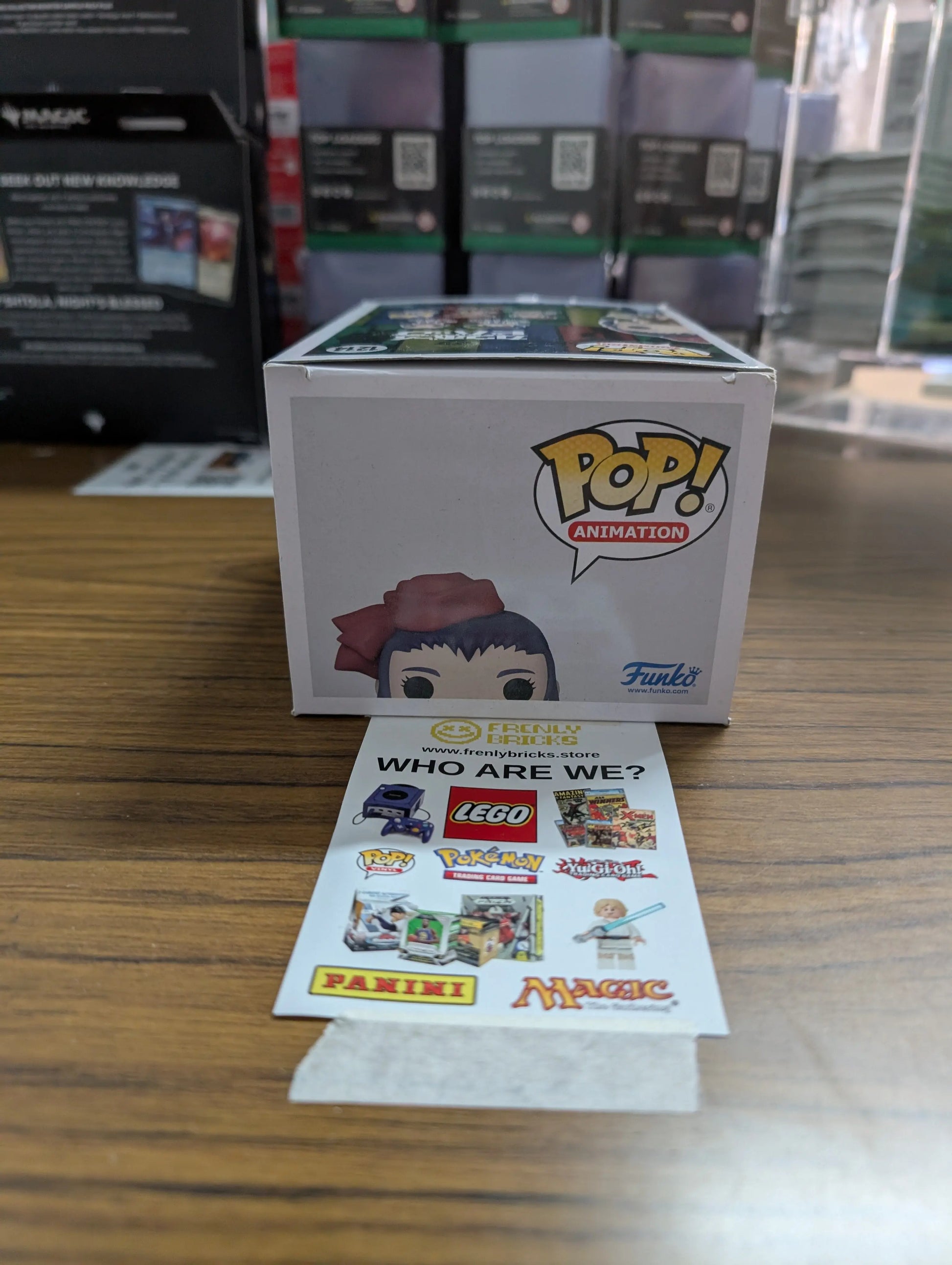 FUNKO Pop Vinyl Faye Valentine #1214 FRENLY BRICKS - Open 7 Days