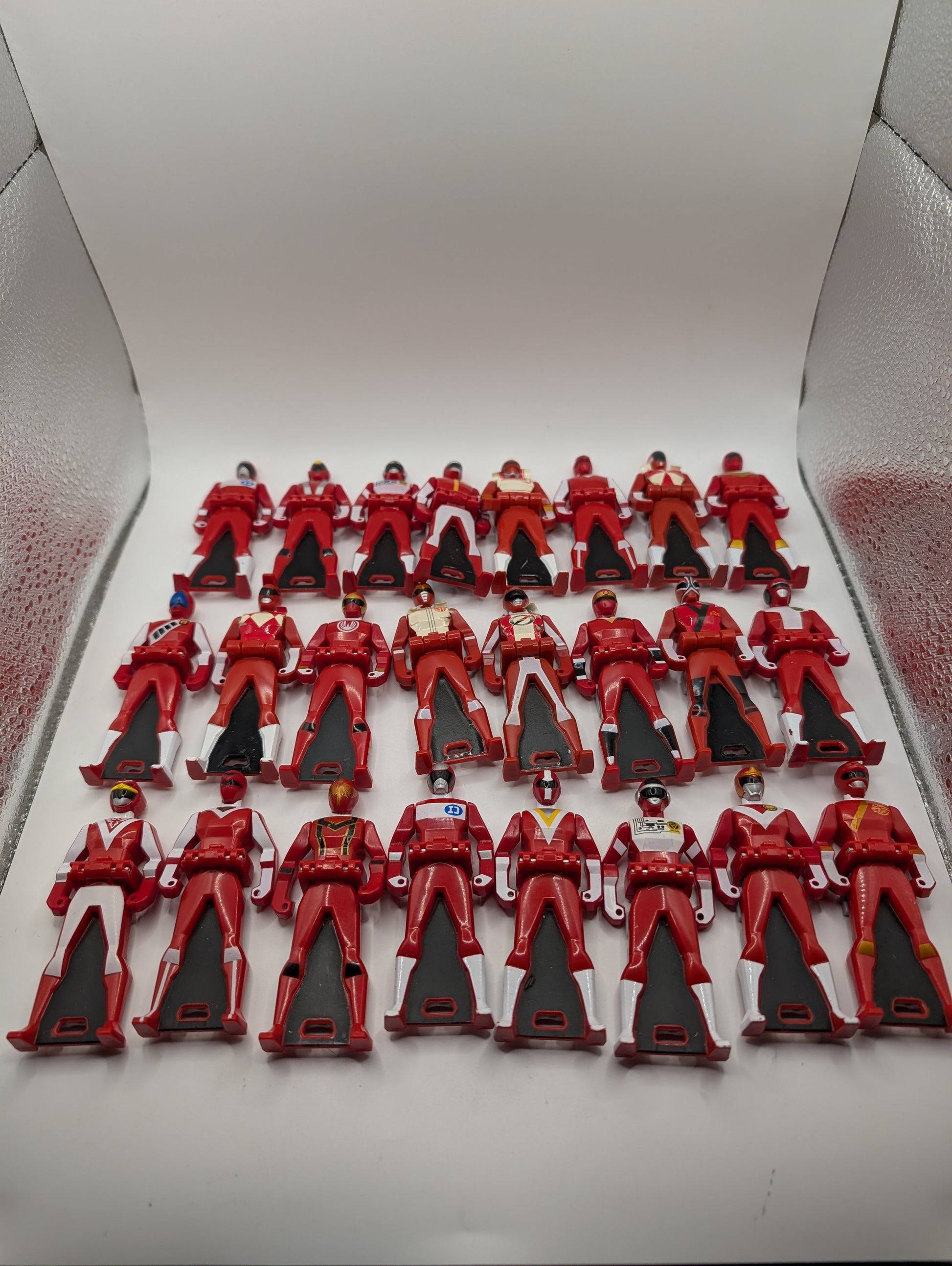 POWER RANGER Key Lot x24 Action Figure Lot FRENLY BRICKS - Open 7 Days