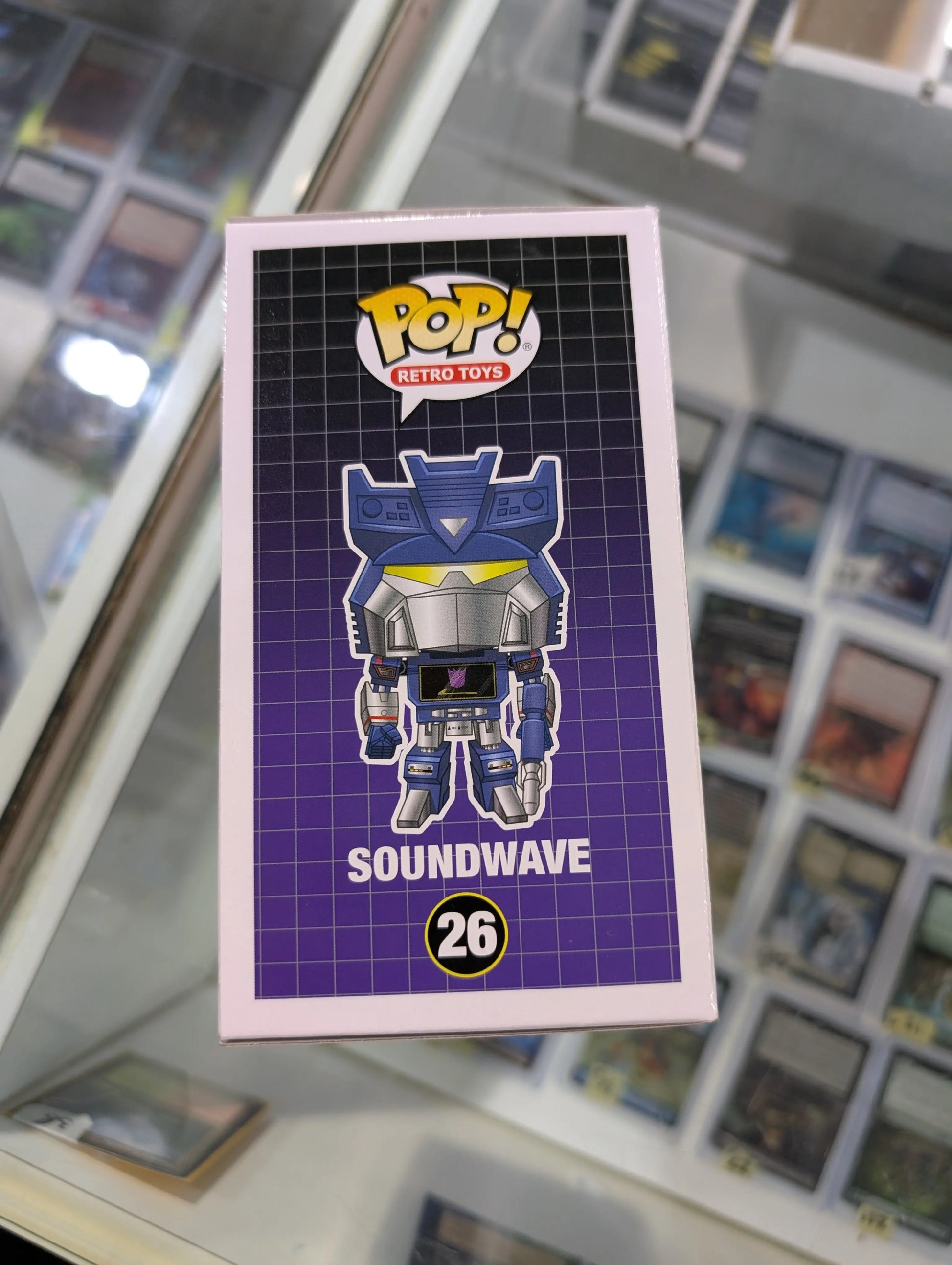Funko Pop! Transformers Soundwave #26 FRENLY BRICKS - Open 7 Days