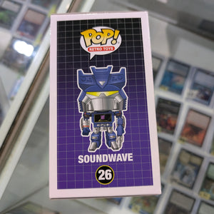 Funko Pop! Transformers Soundwave #26 FRENLY BRICKS - Open 7 Days
