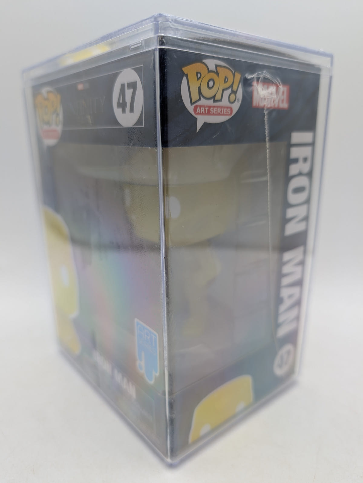 Funko 2021 Pop! Art Series #47 Iron Man Marvel Infinity Saga Sealed Protector, photo 2 image 2