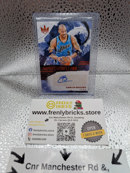 2024-25 COURT KINGS CARLOS BOOZER IMPRESSIONIST INK AUTO /49 FRENLY BRICKS - Open 7 Days