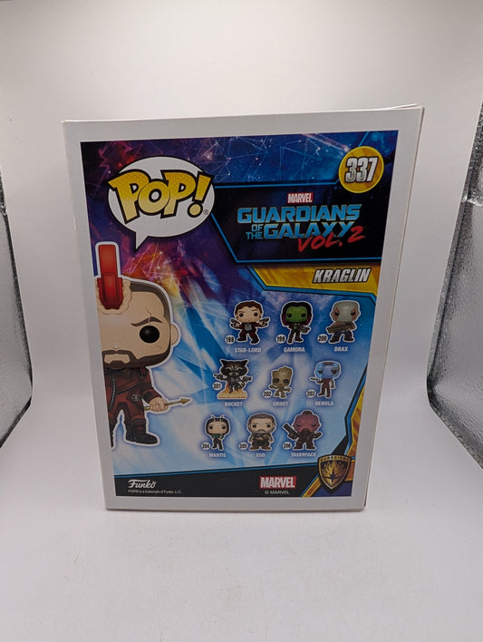 Funko Marvel Pop Vinyl - Kraglin Guardians of the Galaxy Vol 2 (Convention) #337 FRENLY BRICKS - Open 7 Days