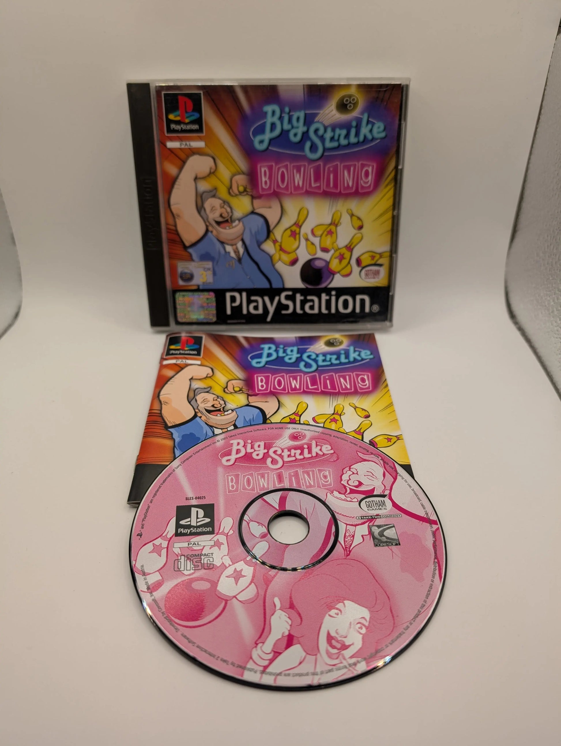 Big Strike Bowling (PS1, 2003) - PAL - Complete in Case PlayStation 1 Video Game FRENLY BRICKS - Open 7 Days