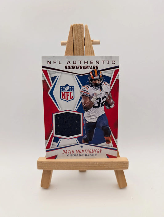 2020 Panini NFL Rookies & Stars David Montgomery NA-DM Patch FRENLY BRICKS - Open 7 Days