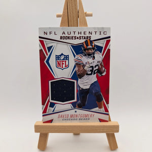 2020 Panini NFL Rookies & Stars David Montgomery NA-DM Patch FRENLY BRICKS - Open 7 Days