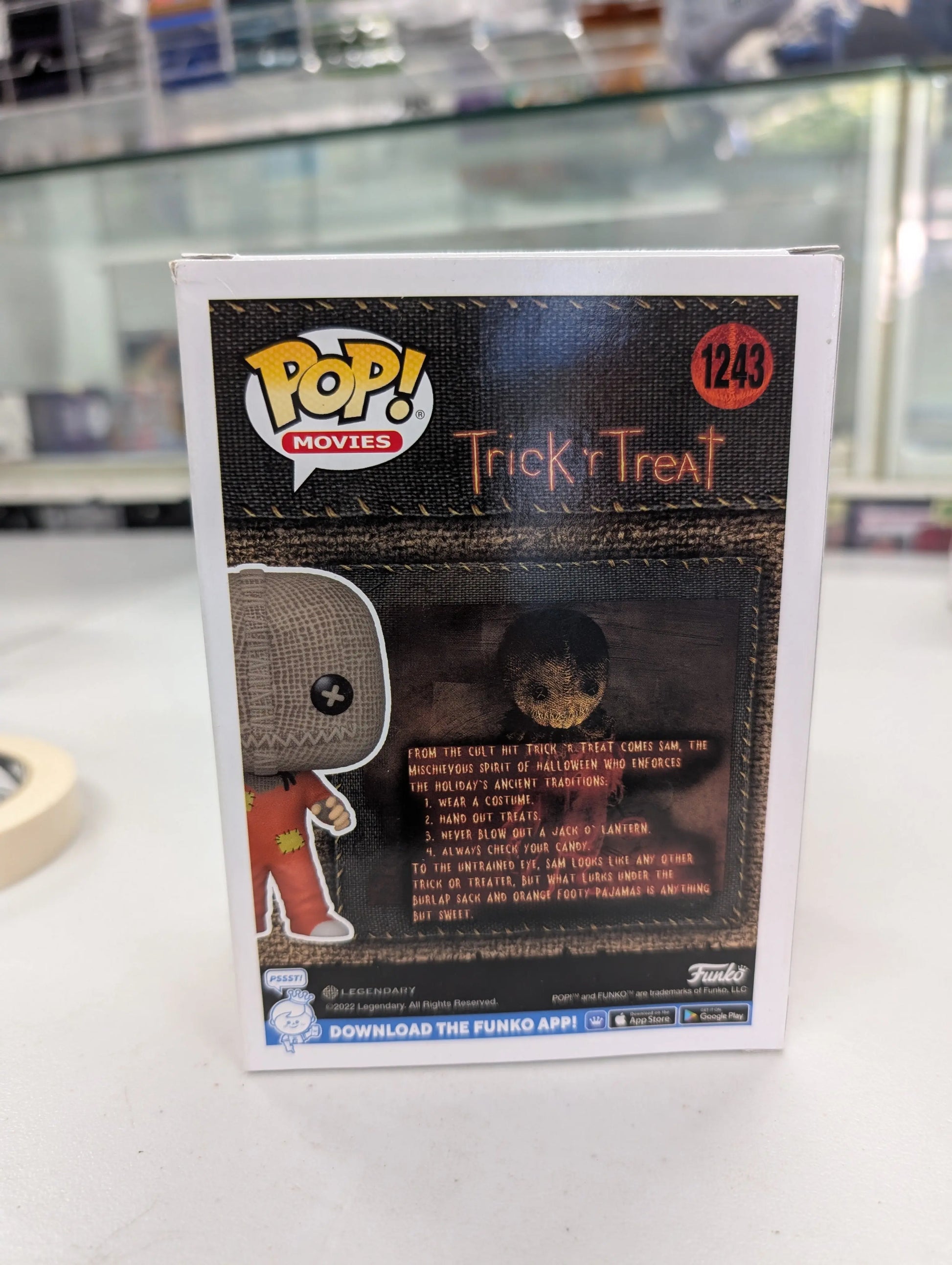 Funko Pop Vinyl Trick 'r Treat - Sam #1243 , Special Edition, Pop Movies FRENLY BRICKS - Open 7 Days