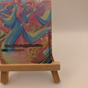 Gundam Card Game Newtype Rising Overflowing Affection GD01-118 U+ Holo Foil Alt FRENLY BRICKS - Open 7 Days