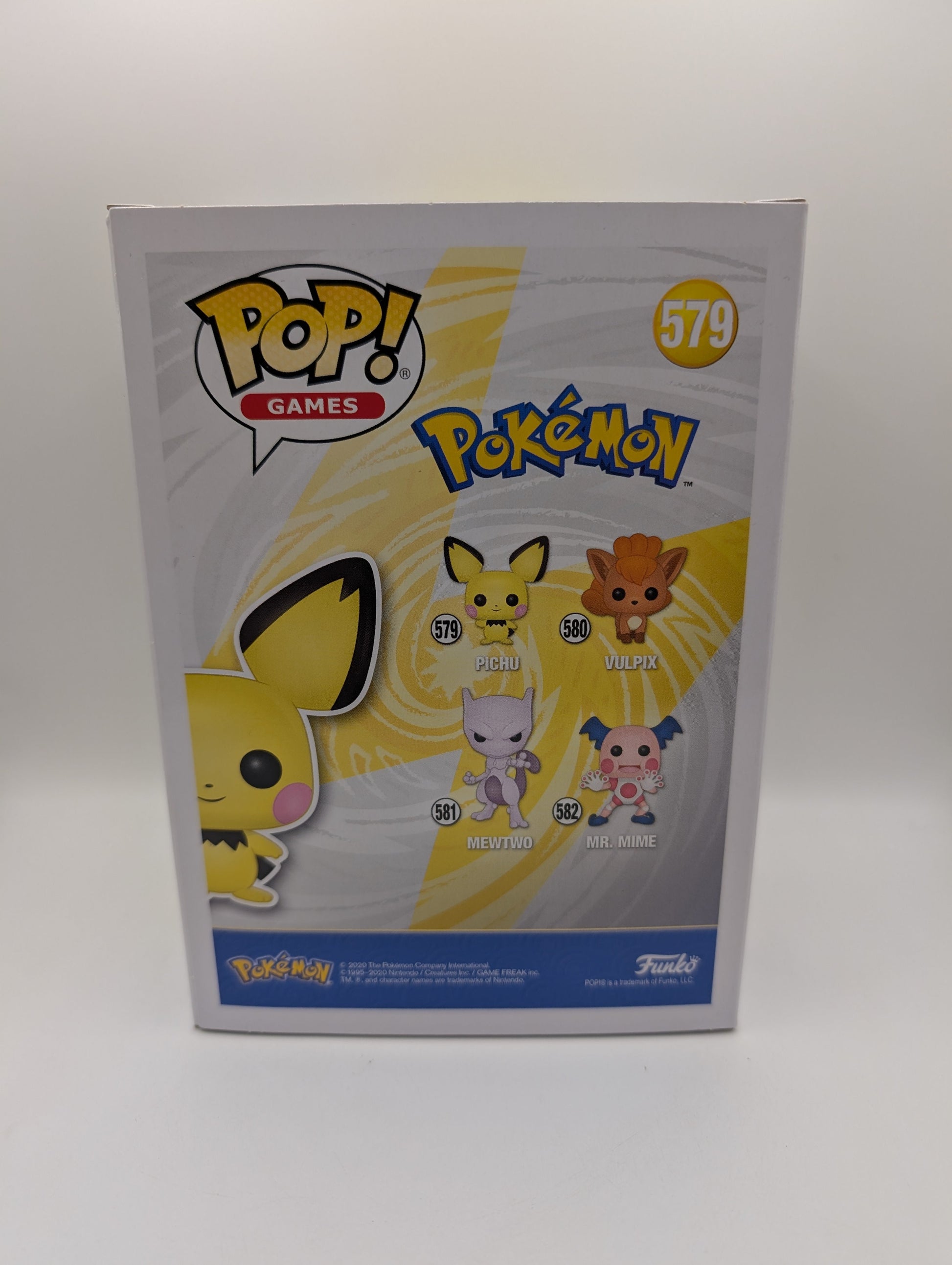 POKEMON FUNKO POP - PICHU FLOCKED #579 - 2020 WONDEROUS CONVENTION LMTD EDITION FRENLY BRICKS - Open 7 Days