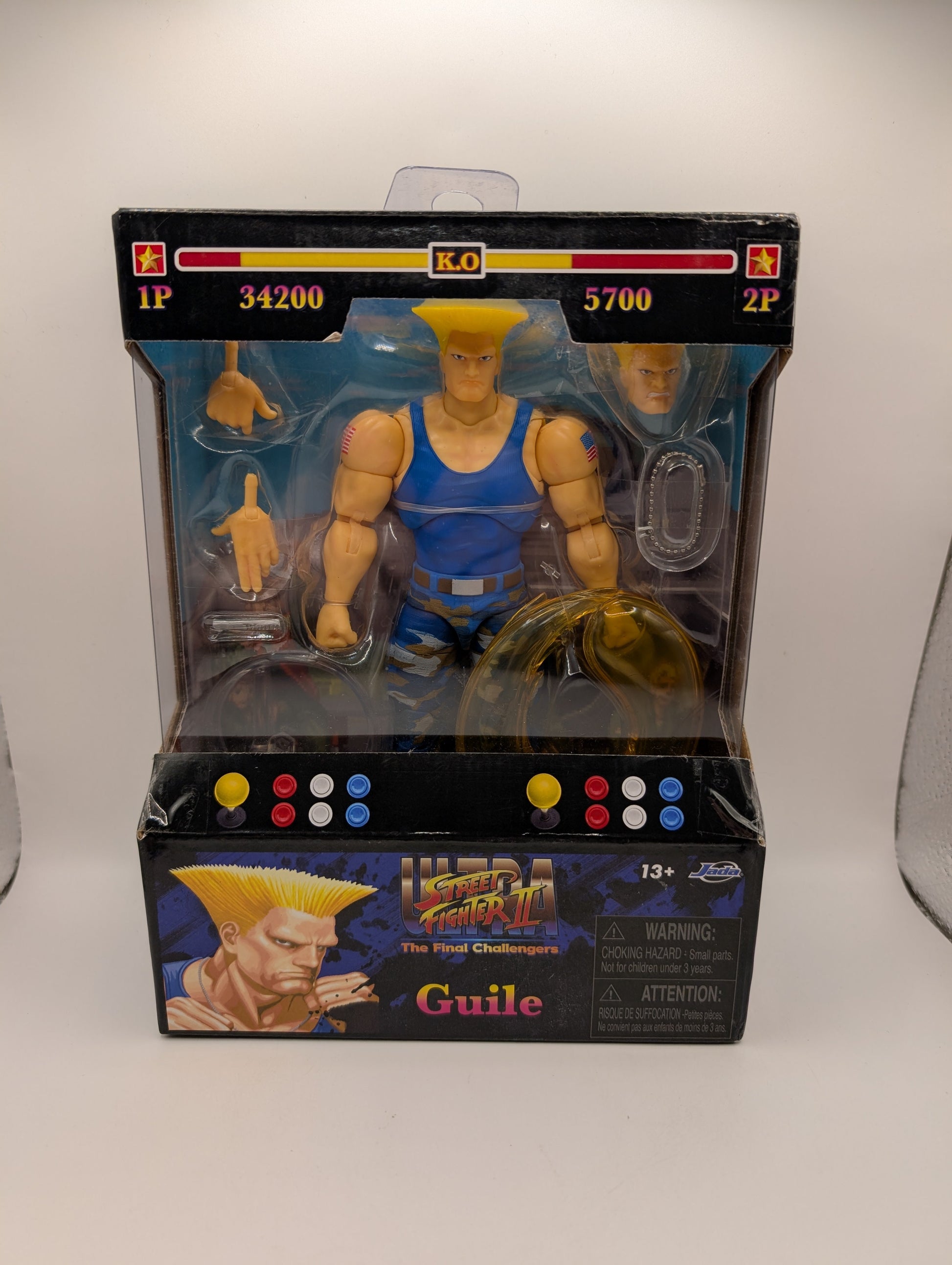 2024 Jada Toys Ultra Street Fighter II The Final Challengers - GUILE Figure FRENLY BRICKS - Open 7 Days